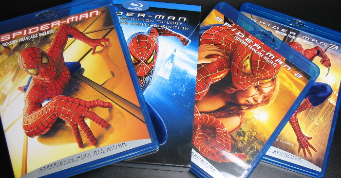spiderman blu ray collection